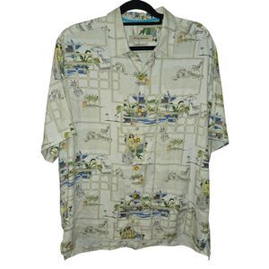 Tommy Bahama Tropical Print Shirt Size L Lot Of 3